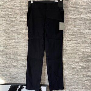 Simply Vera Vera Wang Womens Polished Twill Skinny Ankle Pants X-Small Black Mid
